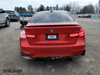2016 BMW M3 with VIN WBS8M9C55G5G41723, listed as a Copart auction lot 47812325 with 62,290 mi miles and Salvage Title. Bid and sale history available at carsss.com. Image 6.