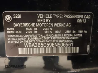 2014 BMW 3 Series 328i xDrive с VIN WBA3B5G59ENS06561, выставлен на аукционе IAAI как лот 42370078 с пробегом 101 877 миль миль и . История ставок и продаж доступна на DreamBid. Изображение 9.