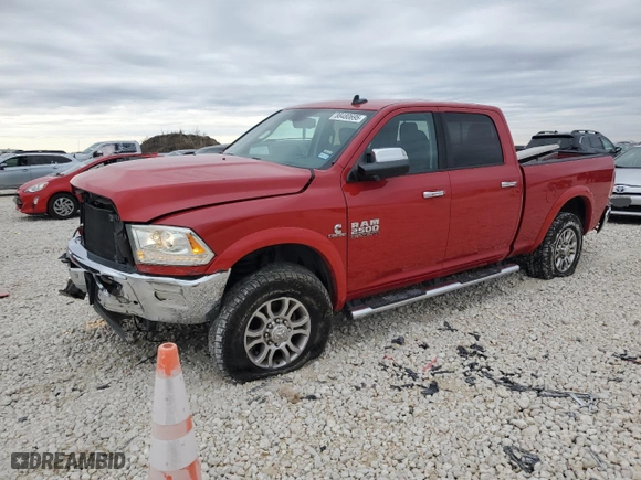 2016 Ram 2500 Laramie with VIN 3C6UR5FL4GG330047, listed as a Copart auction lot 88480695 with 157,809 mi miles and Salvage Title. Bid and sale history available at carsss.com. Image 1.