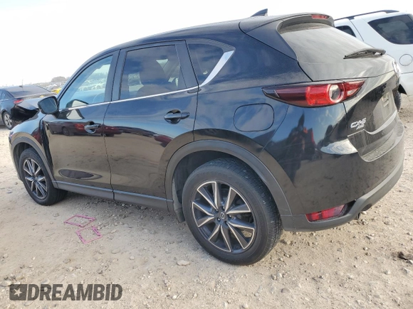 2018 Mazda CX-5 Touring with VIN JM3KFBCM0J0337911, listed as a Copart auction lot 46081615 with 80,673 mi miles and Salvage Title. Bid and sale history available at DreamBid. Image 2.