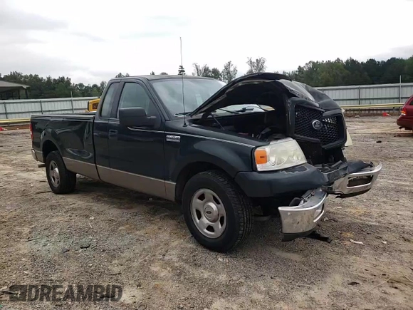 2005 Ford F-150 XL with VIN 1FTPF12585NA63952, listed as a Copart auction lot 74300474 with 98,379 mi miles and Salvage Title. Bid and sale history available at carsss.com. Image 11.