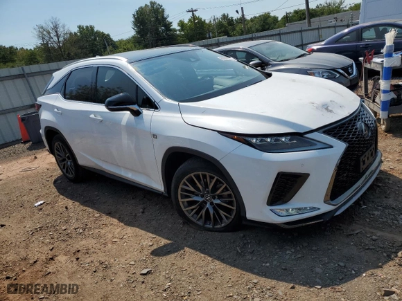 2020 Lexus RX with VIN 2T2YZMDA8LC224917, listed as a Copart auction lot 68806744 with 9,881 mi miles and Salvage Title. Bid and sale history available at carsss.com. Image 4.