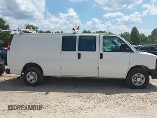 2016 Chevrolet Express Cargo with VIN 1GCWGBFF9G1287632, listed as a IAAI auction lot 42621435 with 61,701 mi miles and . Bid and sale history available at DreamBid. Image 13.