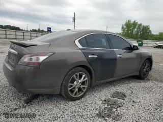 2012 Nissan Maxima 3.5 S with VIN 1N4AA5AP7CC861677, listed as a Copart auction lot 54367325 with 246,558 mi miles and Clean Title. Bid and sale history available at carsss.com. Image 3.