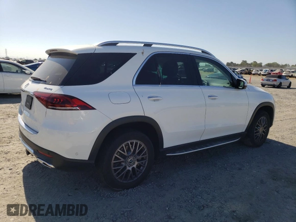 2021 Mercedes-Benz GLE 350 z VIN 4JGFB4KB9MA525323, wystawiony jako Copart lot #61613425 z przebiegiem 58 618 mil mil oraz Szkoda całkowita • Salvage title. Historia ofert i sprzedaży dostępna na DreamBid. Obrazek 3.