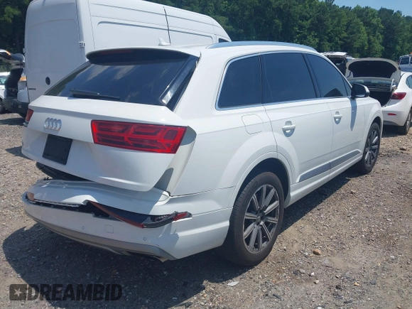 2019 Audi Q7 Premium Plus with VIN WA1LAAF70KD024096, listed as a IAAI auction lot 42564341 with 100,036 mi miles and . Bid and sale history available at DreamBid. Image 4.