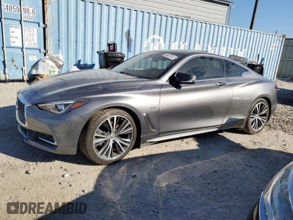 2017 Infiniti Q60 Premium with VIN JN1CV7EL3HM320964, listed as a Copart auction lot 47350085 with 91,745 mi miles and Clean title. Bid and sale history available at DreamBid. Image 1.