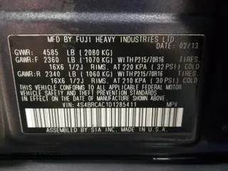 2013 Subaru Outback 2.5i with VIN 4S4BRCAC1D1285411, listed as a Copart auction lot 44221785 with 200,890 mi miles and Salvage title. Bid and sale history available at DreamBid. Image 12.