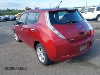 2013 Nissan LEAF SV with VIN 1N4AZ0CP3DC401314, listed as a IAAI auction lot 42201210 with 85,627 mi miles and . Bid and sale history available at DreamBid. Image 3.