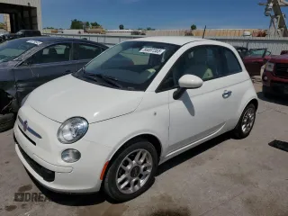 2015 FIAT 500 Pop z VIN 3C3CFFAR1FT501474, wystawiony jako Copart lot #56697355 z przebiegiem 123 015 mil mil oraz Szkoda całkowita • Salvage title. Historia ofert i sprzedaży dostępna na DreamBid. Obrazek 1.