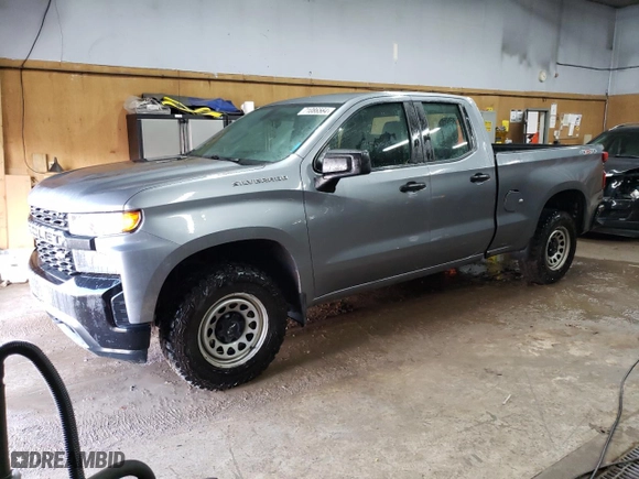 2019 Chevrolet Silverado 1500 Work Truck with VIN 1GCRYAEH4KZ328623, listed as a Copart auction lot 71086564 with 203,567 mi miles and Non Repairable. Bid and sale history available at carsss.com. Image 1.