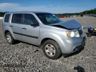 2012 Honda Pilot LX with VIN 5FNYF4H23CB005813, listed as a Copart auction lot 66602484 with Not Provided miles and Salvage Title. Bid and sale history available at carsss.com. Image 4.