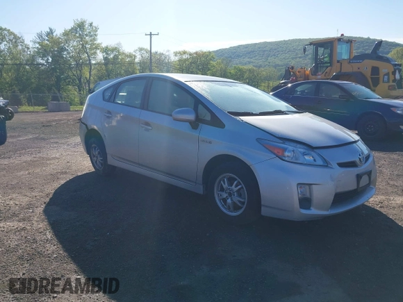 2010 Toyota Prius II with VIN JTDKN3DU9A0109681, listed as a IAAI auction lot 42200067 with 190,741 mi miles. Bid and sale history available at carsss.com. Image 1.