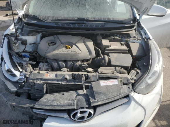 2015 Hyundai Elantra Limited with VIN 5NPDH4AE6FH579504, listed as a Copart auction lot 43042535 with 71,604 mi miles and Salvage Title. Bid and sale history available at carsss.com. Image 13.