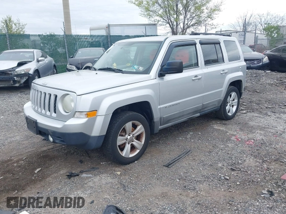 2011 Jeep Patriot Latitude with VIN 1J4NF1GB1BD102107, listed as a IAAI auction lot 42091197 with 111,030 mi miles and . Bid and sale history available at DreamBid. Image 2.