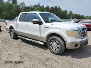 2010 Ford F-150 XL with VIN 1FTFW1CV0AFB14830, listed as a Copart auction lot 52652955 with 345,251 mi miles and Salvage Title. Bid and sale history available at carsss.com. Image 4.