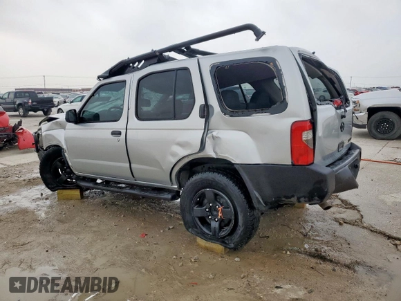 2004 Nissan Xterra XE with VIN 5N1ED28T74C682962, listed as a Copart auction lot 57454165 with 110,523 mi miles and Non repairable. Bid and sale history available at DreamBid. Image 2.