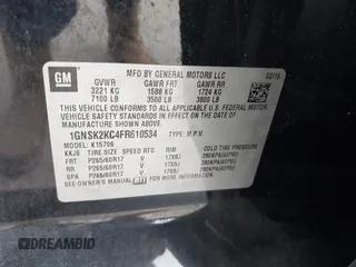 2015 Chevrolet Tahoe with VIN 1GNSK2KC4FR610534, listed as a IAAI auction lot 42357319 with 140,479 mi miles and . Bid and sale history available at DreamBid. Image 9.