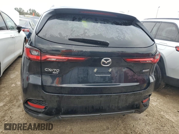 2025 Mazda CX-70 Preferred z VIN JM3KJBHD6S1115554, wystawiony jako Copart lot #74427204 z przebiegiem Nie podano mil oraz Szkody całkowita. Historia ofert i sprzedaży dostępna na DreamBid. Obrazek 6.
