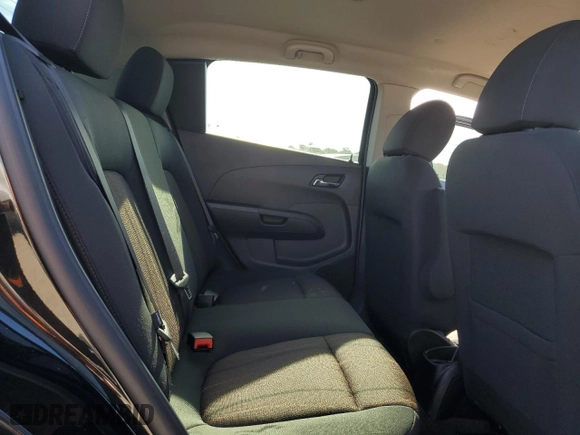 2014 Chevrolet Sonic LT with VIN 1G1JC6SH0E4197293, listed as a Copart auction lot 46496315 with 17,199 mi miles and Salvage Title. Bid and sale history available at carsss.com. Image 10.