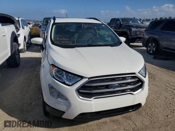 2019 Ford EcoSport SE с VIN MAJ3S2GE3KC261649, выставлен на аукционе Copart как лот 51021775 с пробегом Не указан миль и На запчасти • Non repairable. История ставок и продаж доступна на DreamBid. Изображение 5.