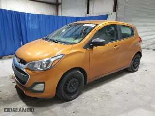 2020 Chevrolet Spark LS with VIN KL8CB6SAXLC406668, listed as a Copart auction lot 53069535 with 226,905 mi miles and Clean Title. Bid and sale history available at carsss.com. Image 1.