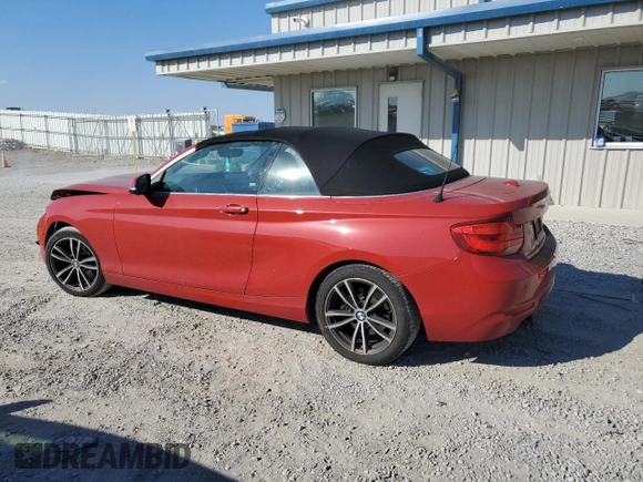 2018 BMW 2 Series 230i with VIN WBA2M7C5XJVA97192, listed as a Copart auction lot 78141114 with 90,071 mi miles and Salvage Title. Bid and sale history available at carsss.com. Image 2.