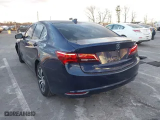 2017 Acura TLX with VIN 19UUB1F30HA001353, listed as a IAAI auction lot 41453729 with 66,753 mi miles. Bid and sale history available at carsss.com. Image 3.