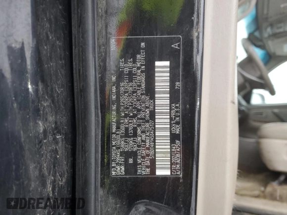 2005 Toyota Tundra Limited with VIN 5TBDT48145S475127, listed as a Copart auction lot 46143815 with 276,360 mi miles and Salvage title. Bid and sale history available at DreamBid. Image 14.