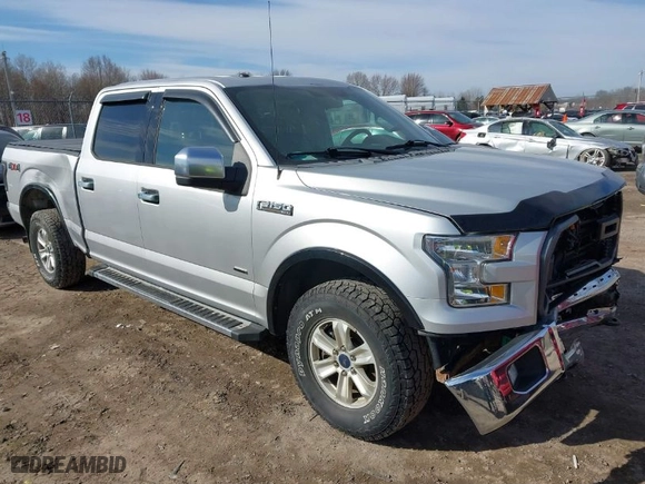 2015 Ford F-150 XLT w/HD Payload Pkg with VIN 1FTFW1EG3FFA42978, listed as a IAAI auction lot 41829308 with 66,642 mi miles. Bid and sale history available at carsss.com. Image 1.