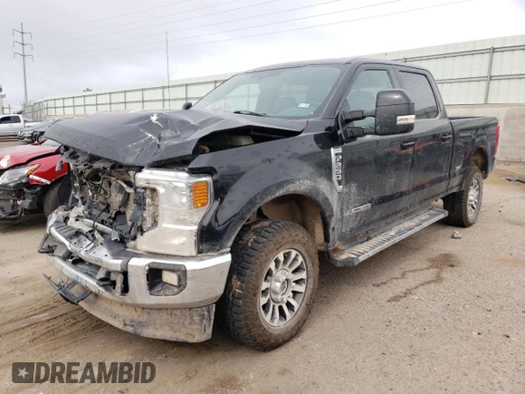 2021 Ford F-250 XL z VIN 1FT7W2BT7MED42733, wystawiony jako Copart lot #55831675 z przebiegiem 95 393 mil mil oraz Szkoda całkowita • Salvage title. Historia ofert i sprzedaży dostępna na DreamBid. Obrazek 1.