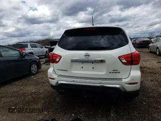 2018 Nissan Pathfinder SV z VIN 5N1DR2MM9JC669315, wystawiony jako Copart lot #53186005 z przebiegiem 188 420 mil mil oraz Szkoda całkowita • Salvage title. Historia ofert i sprzedaży dostępna na DreamBid. Obrazek 14.