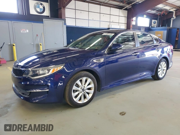 2017 Kia Optima LX with VIN 5XXGT4L34HG162971, listed as a Copart auction lot 51458135 with 131,930 mi miles and Clean Title. Bid and sale history available at carsss.com. Image 1.