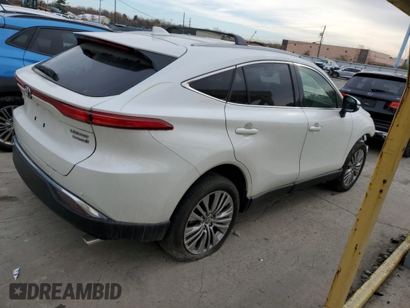 2022 Toyota Venza LE with VIN JTEAAAAH7NJ099621, listed as a Copart auction lot 81038154 with 34,117 mi miles and Salvage Title. Bid and sale history available at carsss.com. Image 3.