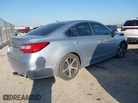 2017 Subaru Legacy Limited with VIN 4S3BNEN60H3002927, listed as a IAAI auction lot 41668578 with 68,647 mi miles. Bid and sale history available at carsss.com. Image 4.