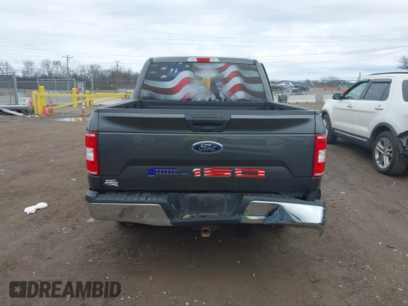 2019 Ford F-150 XL with VIN 1FTEW1CBXKFC64236, listed as a IAAI auction lot 41531279 with 102,965 mi miles and . Bid and sale history available at carsss.com. Image 16.