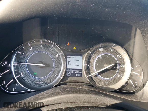 2013 Infiniti QX56 with VIN JN8AZ2NF2D9530334, listed as a Copart auction lot 43047735 with 165,203 mi miles and Salvage title. Bid and sale history available at DreamBid. Image 9.