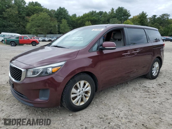 2017 Kia Sedona LX with VIN KNDMB5C1XH6221434, listed as a Copart auction lot 72775384 with 235,807 mi miles and Clean Title. Bid and sale history available at DreamBid. Image 1.