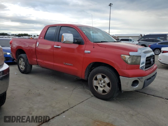 2007 Toyota Tundra SR5 with VIN 5TBRV54177S469272, listed as a Copart auction lot 74483544 with 0 mi miles and Non Repairable. Bid and sale history available at carsss.com. Image 4.