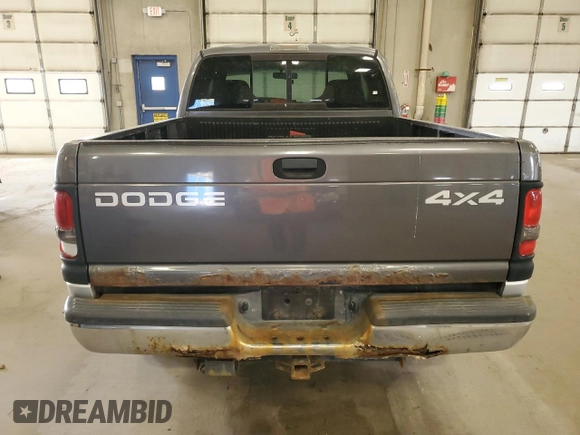 2001 Dodge 1500 with VIN 3B7HF13Z71M570626, listed as a Copart auction lot 55358355 with 203,464 mi miles and Clean Title. Bid and sale history available at carsss.com. Image 6.