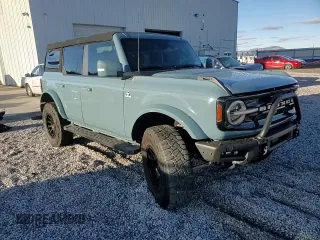 2021 Ford Bronco with VIN 1FMDE5BH9MLA88730, listed as a Copart auction lot 86294234 with 32,345 mi miles and Salvage Title. Bid and sale history available at DreamBid. Image 11.