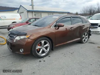 2012 Toyota Venza LE with VIN 4T3BK3BB3CU071261, listed as a Copart auction lot 47420325 with 117,292 mi miles and Salvage Title. Bid and sale history available at carsss.com. Image 1.