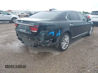 2015 Lexus LS 460 L with VIN JTHGL5EF6F5054364, listed as a IAAI auction lot 42465692 with 139,431 mi miles and . Bid and sale history available at DreamBid. Image 4.