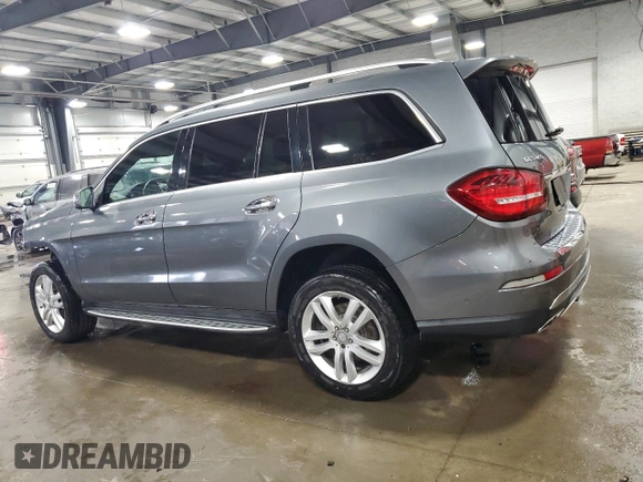2017 Mercedes-Benz GLS 450 with VIN 4JGDF6EEXHA854437, listed as a Copart auction lot 53720415 with 105,375 mi miles and Salvage title. Bid and sale history available at DreamBid. Image 2.