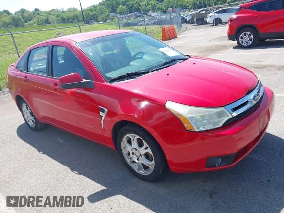 2008 Ford Focus SE with VIN 1FAHP35N98W125632, listed as a IAAI auction lot 42204436 with 232,509 mi miles and . Bid and sale history available at carsss.com. Image 1.
