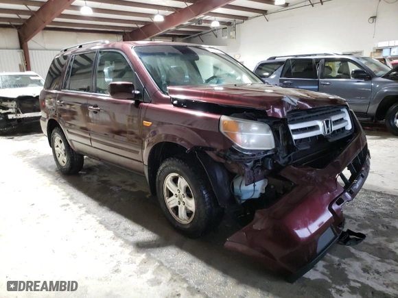 2008 Honda Pilot VP with VIN 5FNYF18288B048808, listed as a Copart auction lot 42348695 with 156,842 mi miles and Salvage Title. Bid and sale history available at carsss.com. Image 4.