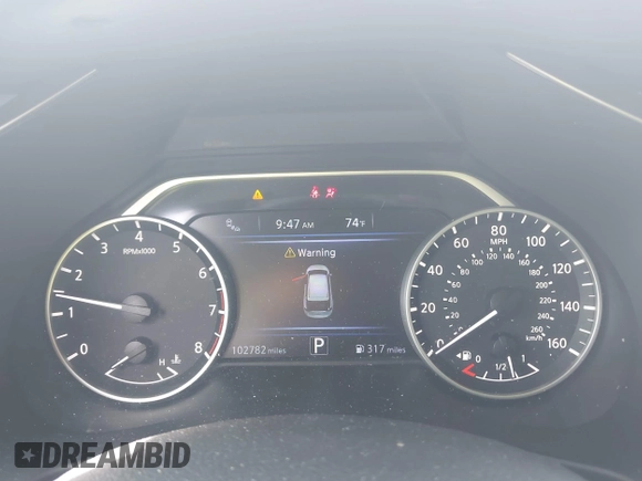 2020 Nissan Murano SV z VIN 5N1AZ2BJ7LN101552, wystawiony jako IAAI lot #42129180 z przebiegiem 102 782 mil mil oraz . Historia ofert i sprzedaży dostępna na DreamBid. Obrazek 7.