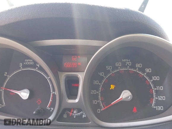 2012 Ford Fiesta SE with VIN 3FADP4BJXCM125881, listed as a IAAI auction lot 42044455 with 156,804 mi miles. Bid and sale history available at carsss.com. Image 7.