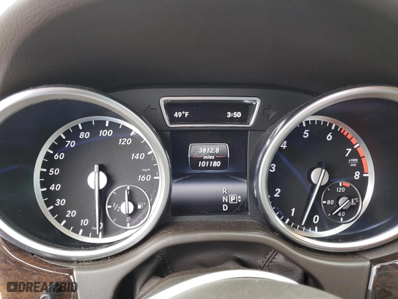 2014 Mercedes-Benz M-Class ML 350 with VIN 4JGDA5JB7EA404115, listed as a Copart auction lot 43918575 with NaN miles and Salvage Title. Bid and sale history available at carsss.com. Image 9.