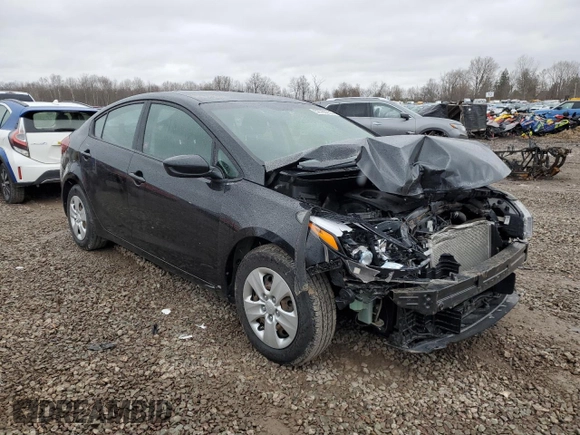 2018 Kia Forte LX with VIN 3KPFK4A74JE272888, listed as a Copart auction lot 52780255 with 40,228 mi miles and Salvage Title. Bid and sale history available at carsss.com. Image 4.